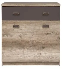 Black Red White Malcolm, Lipasto Ruskea/harmaa -Olohuoneen kalusteet myymälä malcolm lipasto ruskeaharmaa 04818 netistai reference