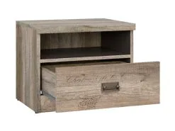 Black Red White Malcolm, Yöpöytä Ruskea -Olohuoneen kalusteet myymälä malcolm yopoyta ruskea dca88 netistai reference