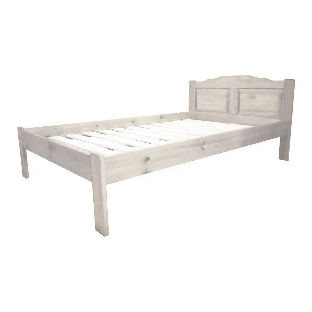 Massiivinen Puusänky Maria, 140 X 200 Cm,, Tumma Puu., Valkoinen 1 Massiivinen Puusänky Maria, 140 X 200 Cm,, Tumma Puu., Valkoinen