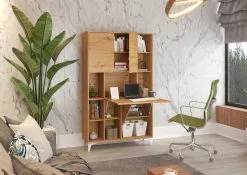 Meblocross Meclocross Megan 2 Monitoiminen Hylly, Vaaleanruskea -Olohuoneen kalusteet myymälä meclocross megan 2 monitoiminen hylly vaaleanruskea 9e188 palaute reference