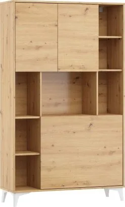 Meblocross Meclocross Megan 2 Monitoiminen Hylly, Vaaleanruskea