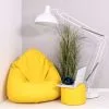 Mega Comfort -säkkituoli Rahilla, Keltainen