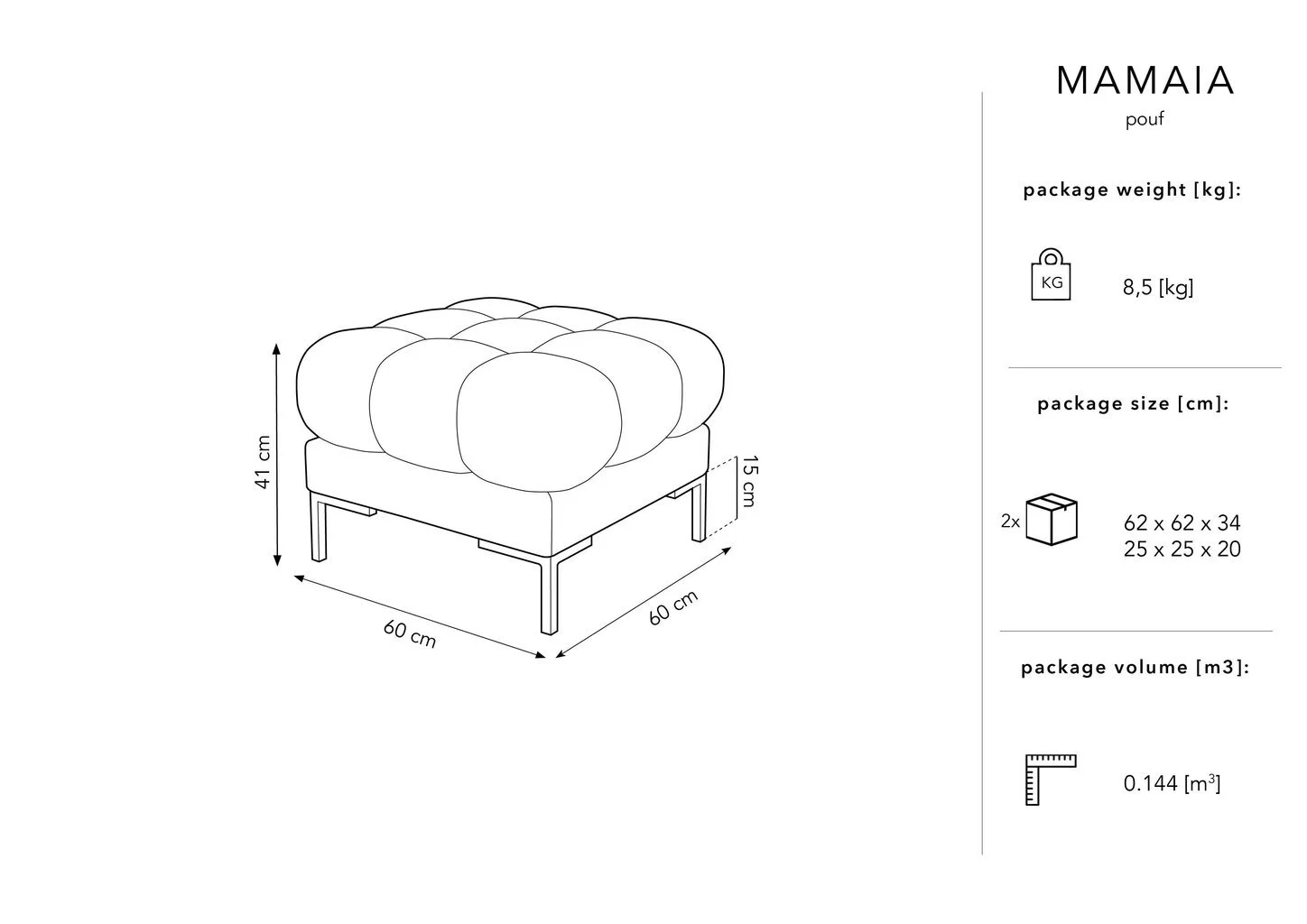 Micadoni Home Mamaia, Pinkin /mustan Värinen Rahi 4 Micadoni Home Mamaia, Pinkin /mustan Värinen Rahi - Image 4