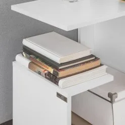 SoBuy Moderni Sohvapöytä, Valkoinen -Olohuoneen kalusteet myymälä moderni sohvapoyta valkoinen e6768 palaute reference