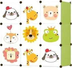 Modulaarinen Lastenkaappi 14978, Eri Värejä