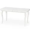 Halmar Mozart -jatkettava Ruokapöytä, 140 -180 Cm, Valkoinen