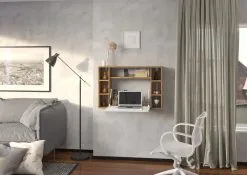 Muse, Valkoisen Värinen Muunneltava Hyllypöytä -Olohuoneen kalusteet myymälä muse valkoisen varinen muunneltava hyllypoyta ab4b5 palaute reference