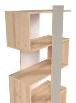 Black Red White Namek-hyllystö, Valkoinen Kiiltävä-pyökki-harmaa -Olohuoneen kalusteet myymälä namek hyllysto valkoinen kiiltava pyokki harmaa f72f0 netistai reference