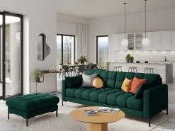 Neljän Istuttava Sohva Micadoni Home Mamaia, Vihreä/musta -Olohuoneen kalusteet myymälä neljan istuttava sohva micadoni home mamaia vihreamusta e6f41 halvempi reference