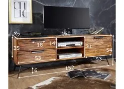 Wohnling Nishan TV-alusta -Olohuoneen kalusteet myymälä nishan tv alusta dda80 netistai reference