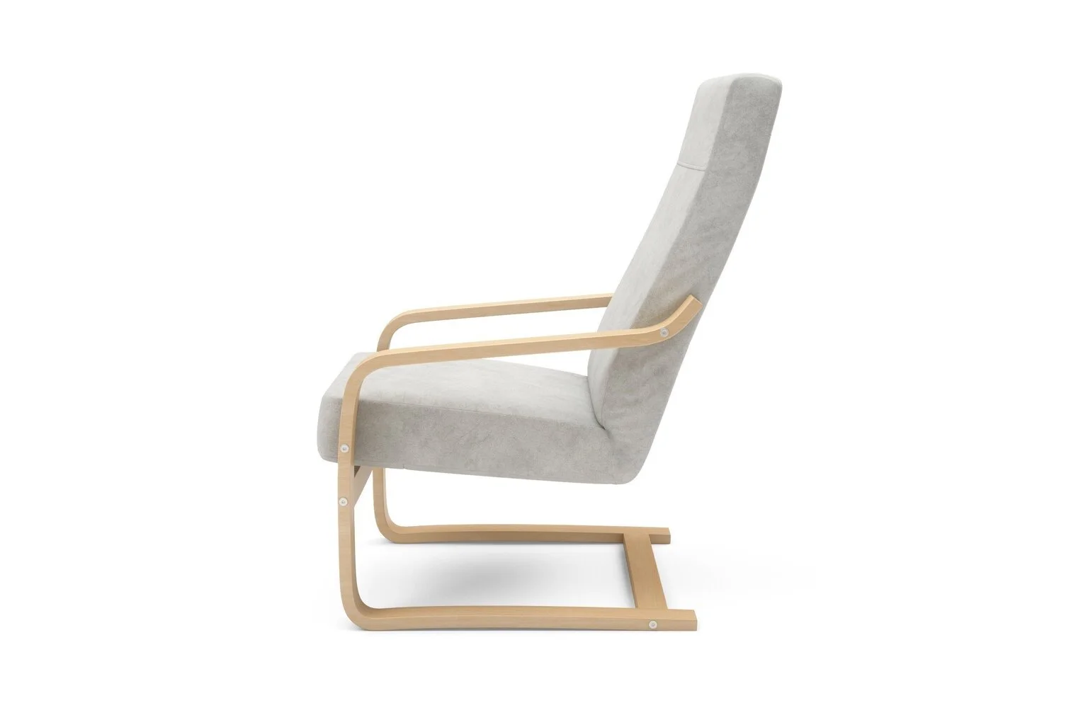 Kobik Nojatuoli Baku, Vaaleanharmaa 3 Kobik Nojatuoli Baku, Vaaleanharmaa - Image 3