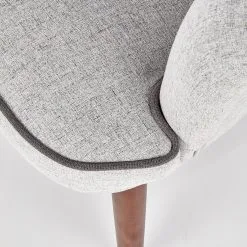 Halmar Nojatuoli Bishop, Harmaa/pähkinä 10 Halmar Nojatuoli Bishop, Harmaa/pähkinä -Olohuoneen kalusteet myymälä nojatuoli bishop harmaapahkina c9662 halvempi reference