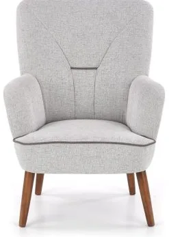 Halmar Nojatuoli Bishop, Harmaa/pähkinä 8 Halmar Nojatuoli Bishop, Harmaa/pähkinä -Olohuoneen kalusteet myymälä nojatuoli bishop harmaapahkina cc92b netistai reference