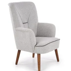 Halmar Nojatuoli Bishop, Harmaa/pähkinä