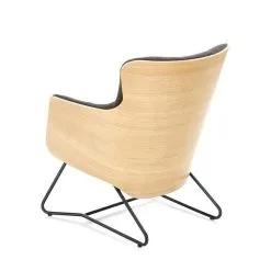 Nojatuoli Halmar Chillout, Musta/ruskea -Olohuoneen kalusteet myymälä nojatuoli halmar chillout mustaruskea 410e8 netistai reference