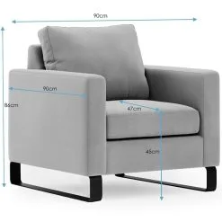 Nojatuoli Homede Corni, Sininen. -Olohuoneen kalusteet myymälä nojatuoli homede corni sininen a7c61 halvempi reference