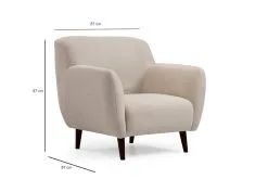 Nojatuoli Kalune Design Enna, Beige -Olohuoneen kalusteet myymälä nojatuoli kalune design enna beige 133f9 osta reference