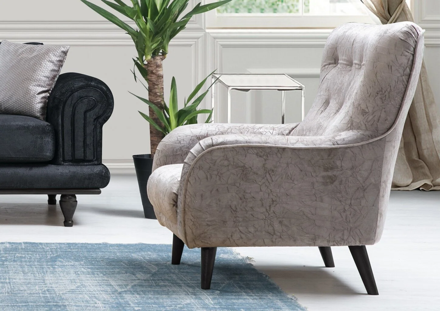 Nojatuoli Kalune Design Polyanna, Ruskea 4 Nojatuoli Kalune Design Polyanna, Ruskea - Image 4