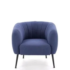 Halmar Nojatuoli Lusso, Sininen/musta -Olohuoneen kalusteet myymälä nojatuoli lusso sininenmusta 2968c osta reference