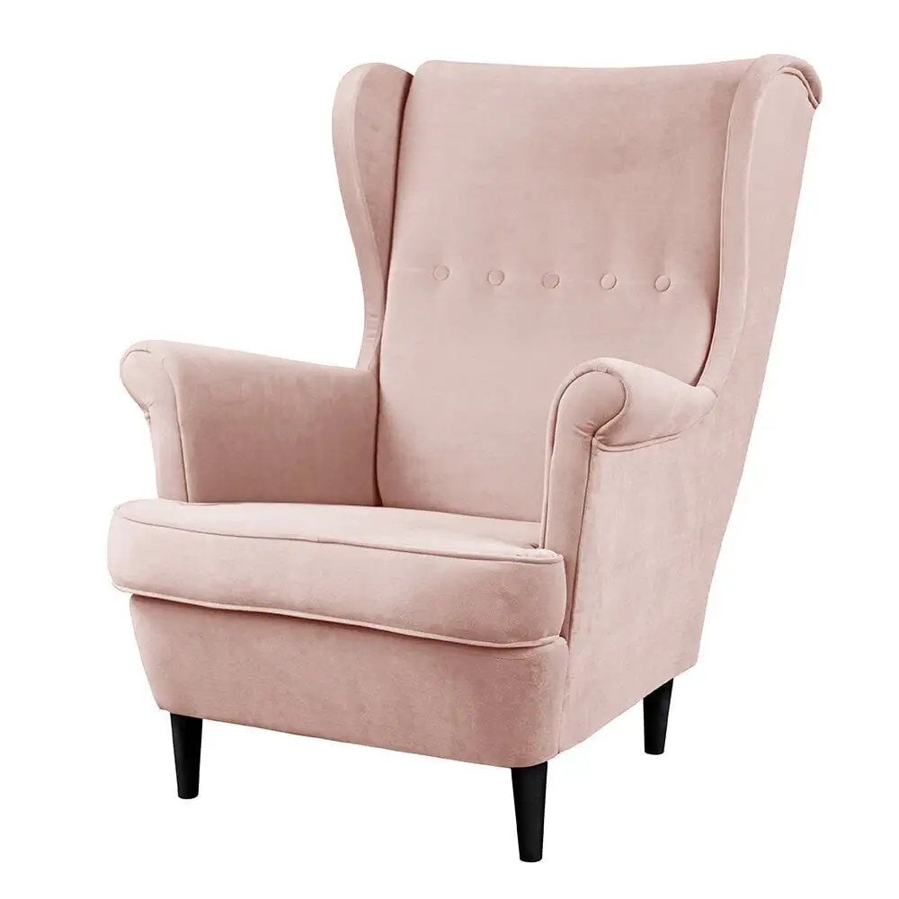 Nojatuoli Selsey Mallmon, Vaaleanpunainen/musta 1 Nojatuoli Selsey Mallmon, Vaaleanpunainen/musta