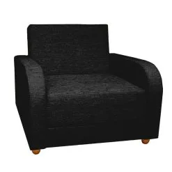 Nojatuoli Simona, Jalat Pyökki, Nojatuoli Simona, Musta Inari 100, Jalat Pyökki, -Nojatuoli Simona, Musta Inari 100, Jalat - Pyökki