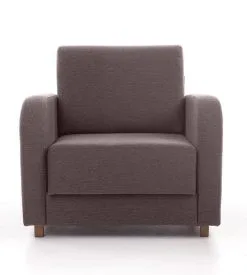 Nojatuolivuode Aada, Jalat - Pähkinäpuu, Nojatuolivuode Aada, Ruskea Inari 28, Jalat - Pähkinäpuu