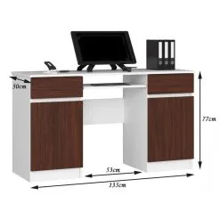 NORE A5, Valkoinen/tummanruskea. -Olohuoneen kalusteet myymälä nore a5 valkoinentummanruskea 87c4f netistai reference