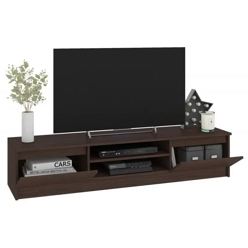 NORE CLP 160 -TV-taso, 160 X 40 X 33 Cm, Ruskea Wenge 3 NORE CLP 160 -TV-taso, 160 X 40 X 33 Cm, Ruskea Wenge - Image 3