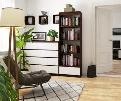 NORE CLP R 60cm Hylly, Ruskea/valkoinen 11 NORE CLP R 60cm Hylly, Ruskea/valkoinen -Olohuoneen kalusteet myymälä nore clp r 60cm hylly ruskeavalkoinen cde62 osta reference