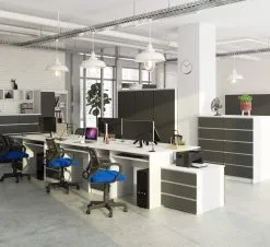 NORE CLP - Työpöytä, Väri, Harmaa -Olohuoneen kalusteet myymälä nore clp tyopoyta vari harmaa 2f117 netistai reference