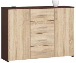 Lipasto Nore K45, Ruskea/tammi -Olohuoneen kalusteet myymälä nore k45 senkki 80 x 100 x 2b3e7 palaute reference