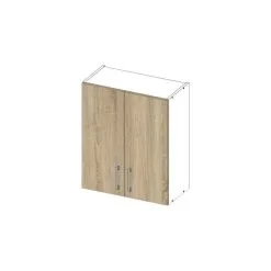 NORE Lima Seinäkaappi W60, Valkoinen / Tammi -Olohuoneen kalusteet myymälä nore lima seinakaappi w60 valkoinen tammi 6e710 hinta reference