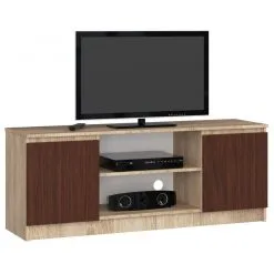 NORE RTV K140 TV-taso, 140 Cm X 40 Cm X 55 Cm, Tammen Värinen