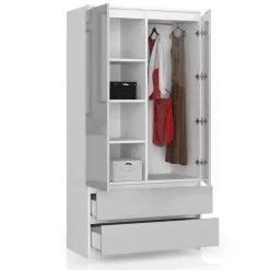 NORE S90 -kaappi, Valkoinen/vaaleanharmaa -Olohuoneen kalusteet myymälä nore s90 kaappi valkoinenvaaleanharmaa 24b00 hinta reference