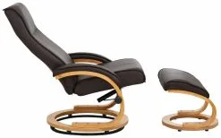 Notio Living Paprika Pu, Väri Ruskean/tammen Värinen Nojatuoli Jalustalla -Olohuoneen kalusteet myymälä notio living paprika pu vari ruskeantammen varinen 39d89 netistai reference