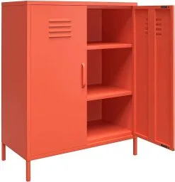 Novogratz Cache -kaappi, Oranssi -Olohuoneen kalusteet myymälä novogratz cache kaappi oranssi 10e98 palaute reference