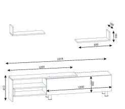 Olohuoneen Kalustesarja Kalune Design 745(III), Valkoinen -Olohuoneen kalusteet myymälä olohuoneen kalustesarja kalune design 745iii valkoinen 9a4aa halvempi reference