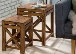 Pali-pöytäsarja, 2 Osaa, Ruskea 7 Pali-pöytäsarja, 2 Osaa, Ruskea -Olohuoneen kalusteet myymälä pali poytasarja 2 osaa ruskea a7df1 netistai reference