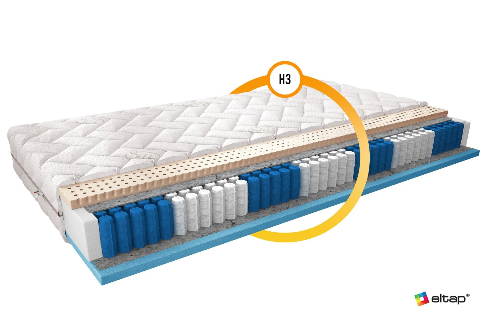 Patja NORE Agnis Silk, 90x200 Cm 2 Patja NORE Agnis Silk, 90x200 Cm - Image 2
