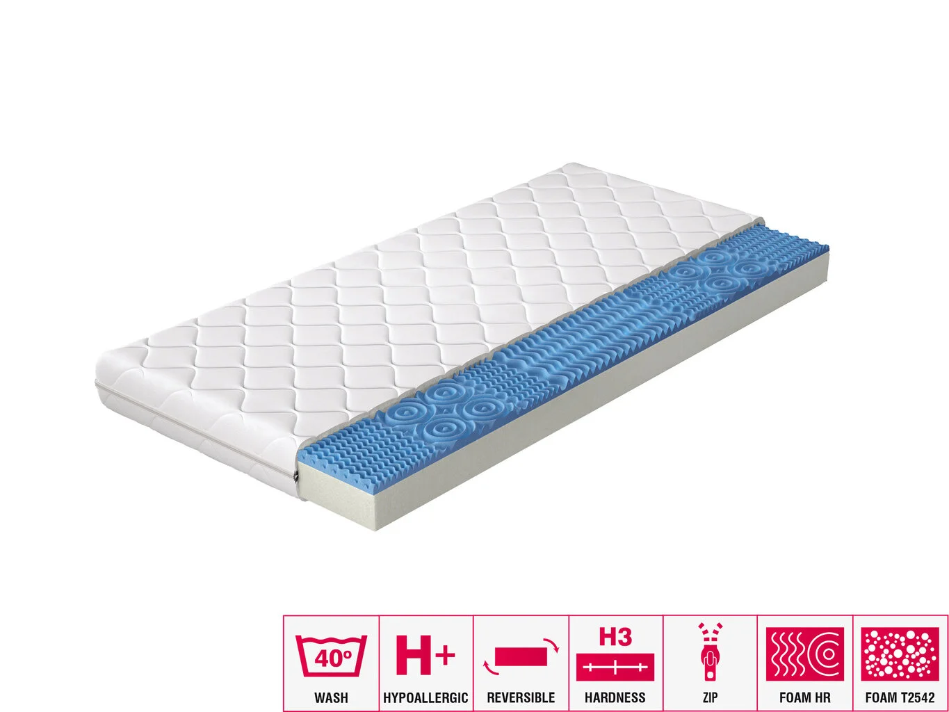 Patja NORE Lauren, 180 X 200 Cm 2 Patja NORE Lauren, 180 X 200 Cm - Image 2