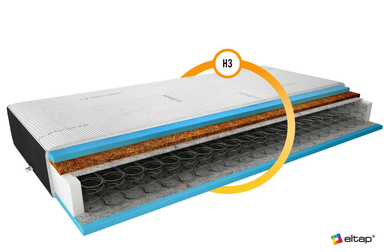 Patja NORE Oslo Cashmere, 90x200 Cm 2 Patja NORE Oslo Cashmere, 90x200 Cm - Image 2