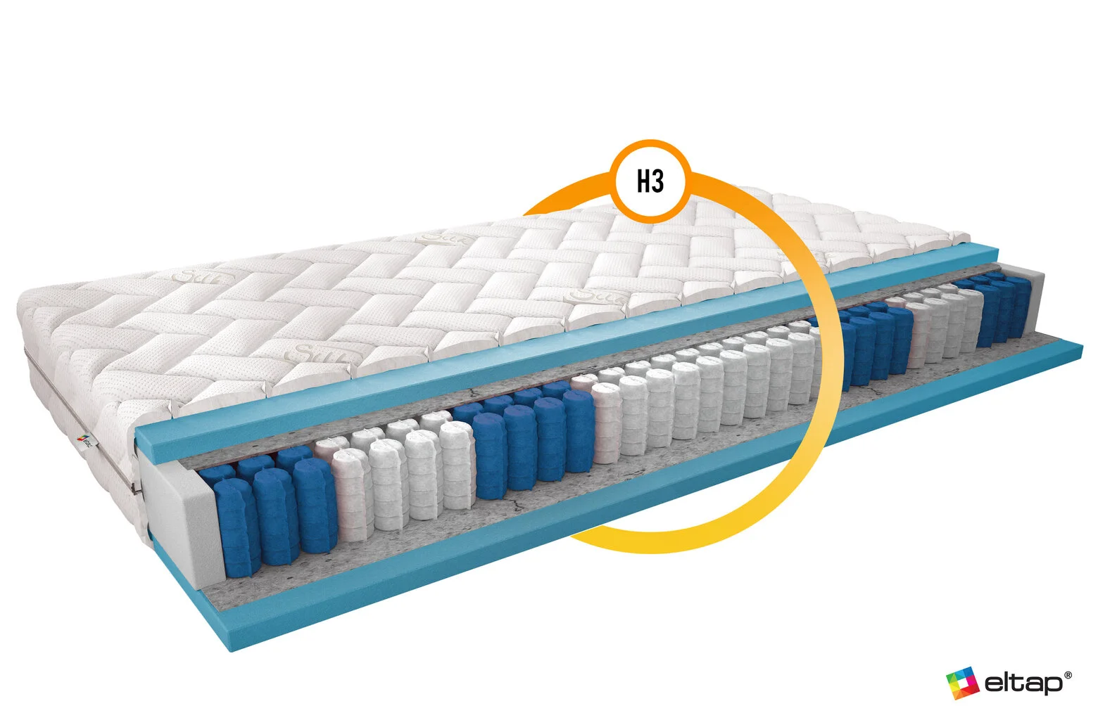 Patja NORE Paola Silk, 120x200 Cm, 80x200 2 Patja NORE Paola Silk, 120x200 Cm, 80x200 - Image 2