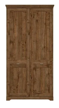 Black Red White Patras -kaksiovinen Vaatekaappi, Tammi April