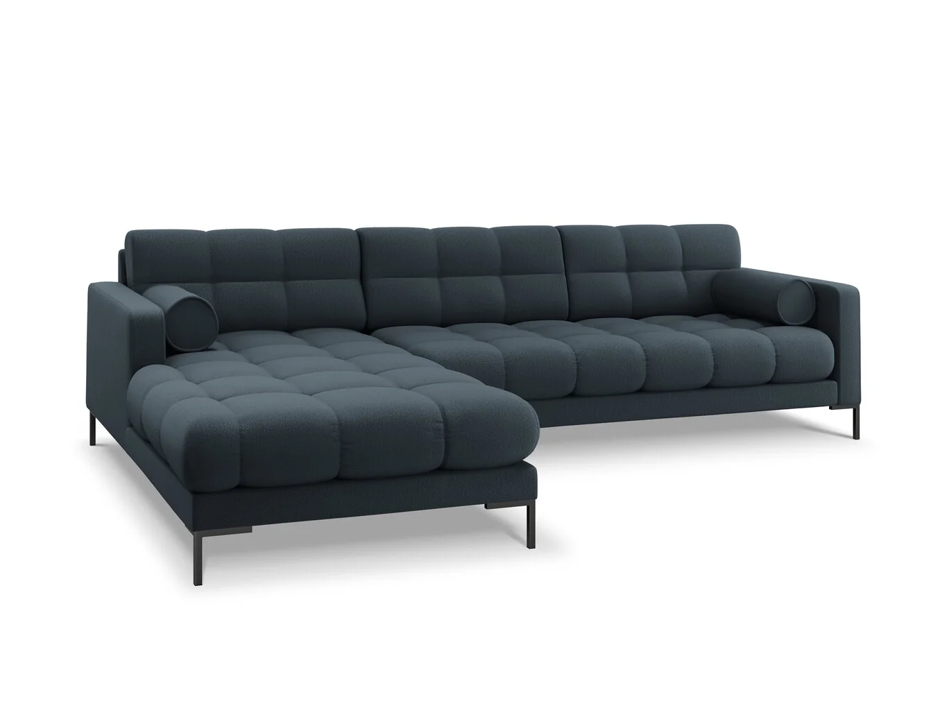 Pehmeä Kulmasohva Cosmopolitan Design Bali, Sininen/musta 1 Pehmeä Kulmasohva Cosmopolitan Design Bali, Sininen/musta