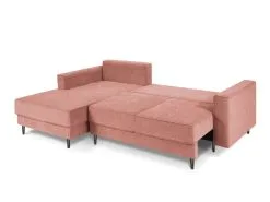 Pehmeä Kulmasohva Cosmopolitan Design Fano, Vaaleanpunainen/musta -Olohuoneen kalusteet myymälä pehmea kulmasohva cosmopolitan design fano vaaleanpunainenmusta ad86f palaute reference