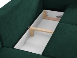 Pehmeä Kulmasohva Cosmopolitan Design Fano, Vihreä/musta -Olohuoneen kalusteet myymälä pehmea kulmasohva cosmopolitan design fano vihreamusta ad681 halvempi reference