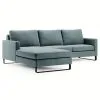Pehmeä Kulmasohva Homede Corni M, Sininen.