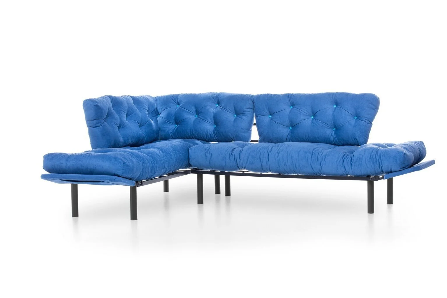 Pehmeä Kulmasohva Kalune Design Nitta, Sininen 4 Pehmeä Kulmasohva Kalune Design Nitta, Sininen - Image 4