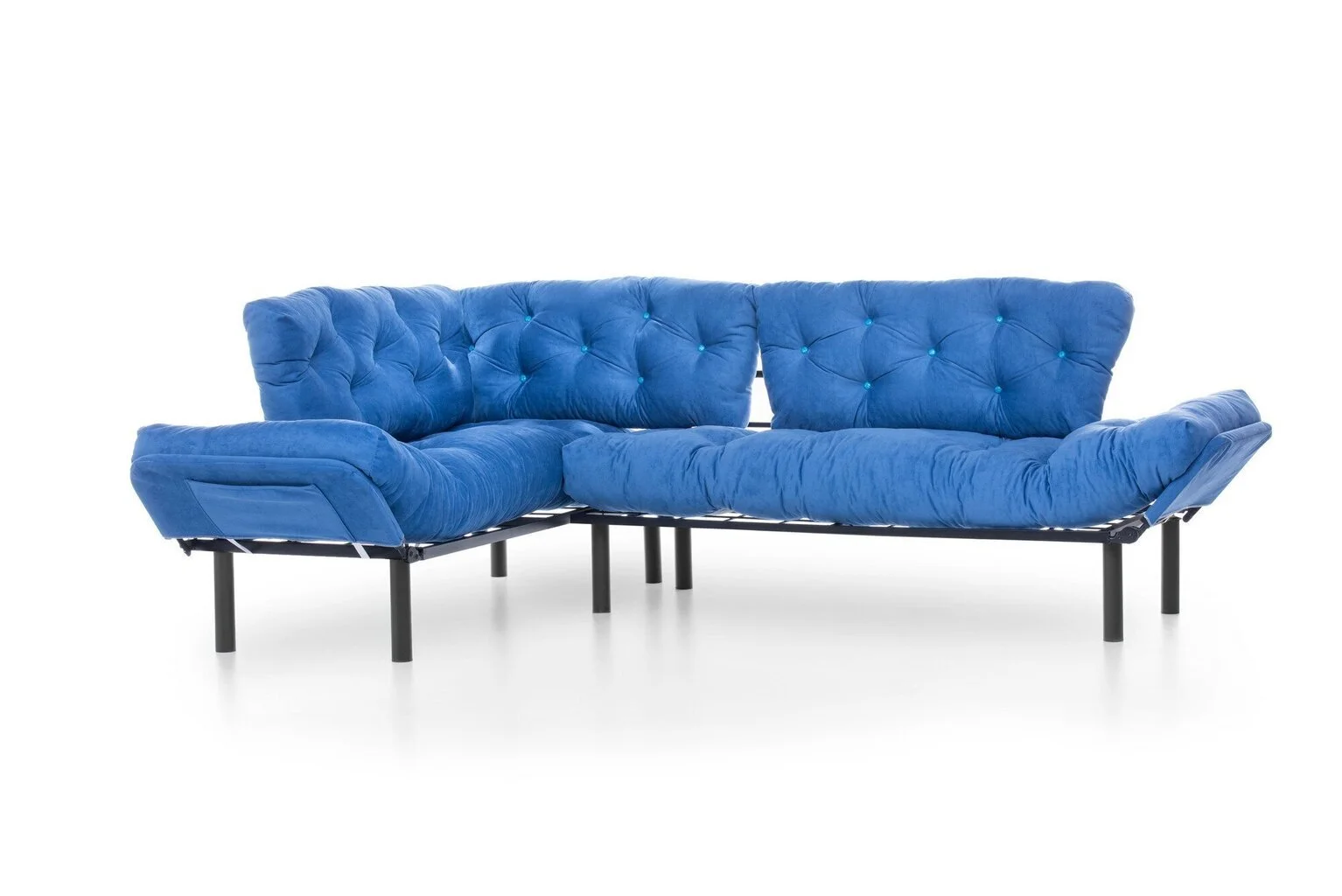 Pehmeä Kulmasohva Kalune Design Nitta, Sininen 6 Pehmeä Kulmasohva Kalune Design Nitta, Sininen - Image 6