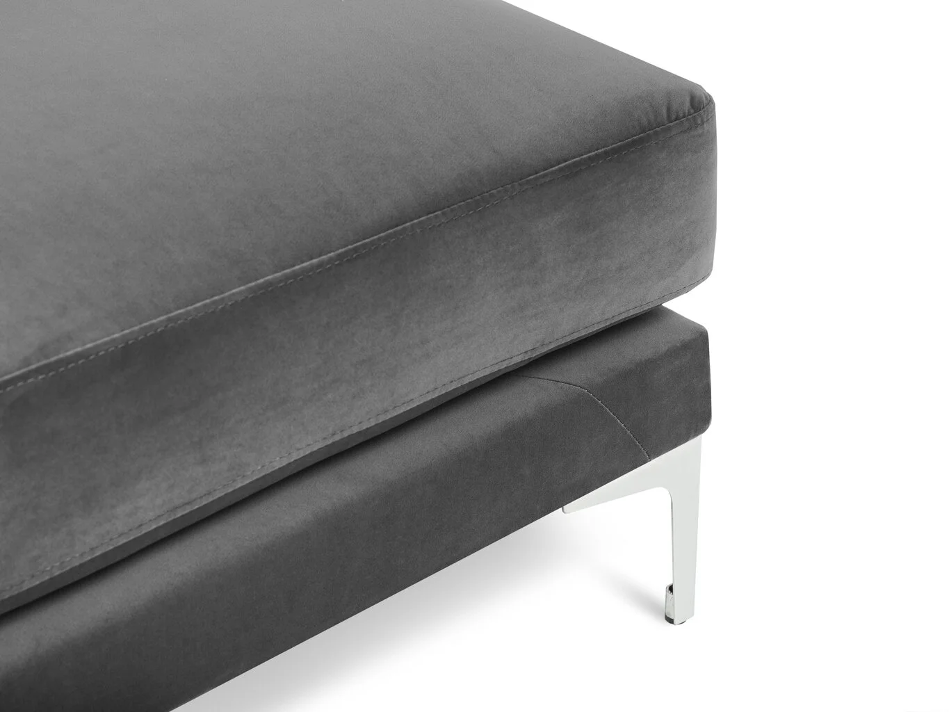 Pehmeä Kulmasohva Kooko Home Lyrique, Harmaa 4 Pehmeä Kulmasohva Kooko Home Lyrique, Harmaa - Image 4